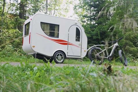 hupi trailer|Resourceful Finnish camping trailer Hupi for ebikes 